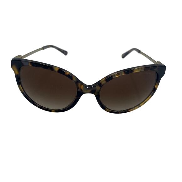 Michael Kors MK2052 Sunglasses Tortoiseshell Cat Eye Gold Toned Glasses - Picture 1 of 9